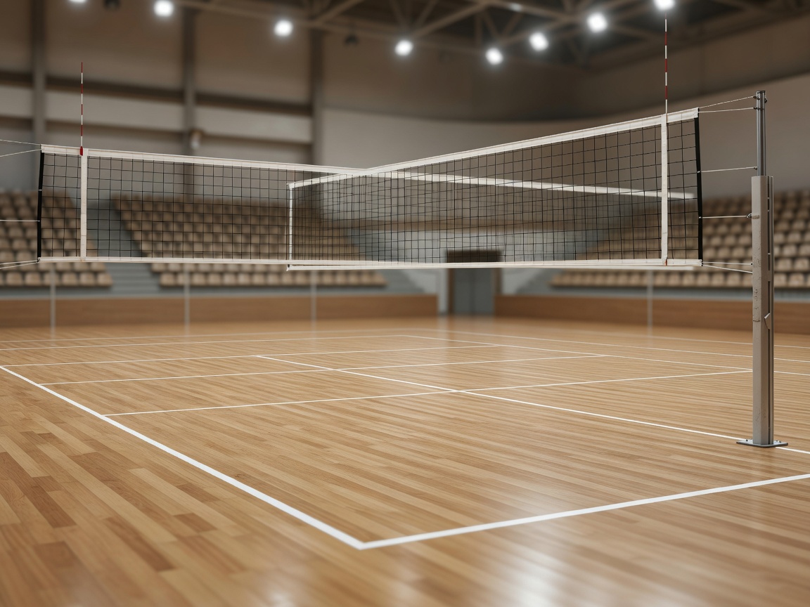 Volleyball Net and Court for CEV EuroVolley